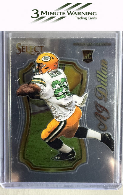 2020 Panini Select #SCR-24 AJ Dillon Select Certified Rookies