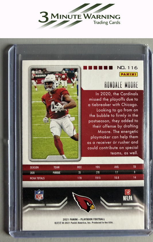 2021 Panini Playbook #116 Rondale Moore