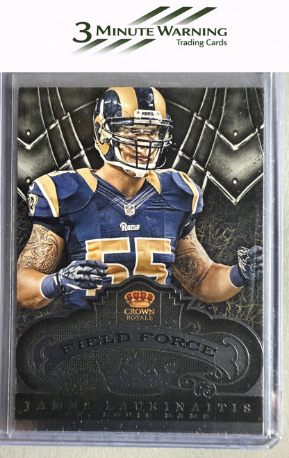 2012 Panini Crown Royale #24 James Laurinaitis Field Force