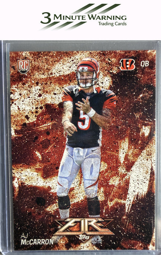 2014 Topps Fire #122 AJ McCarron