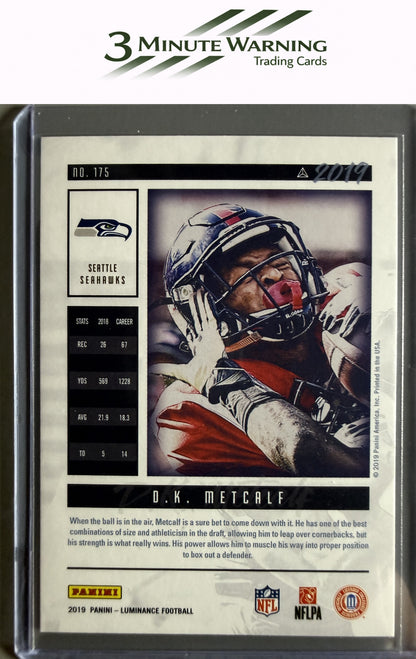 2019 Panini Luminance #175 D.K. Metcalf