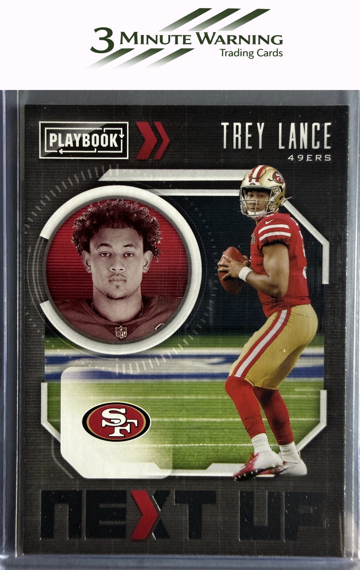 2021 Panini Playbook #NXT-TLA Trey Lance Next Up