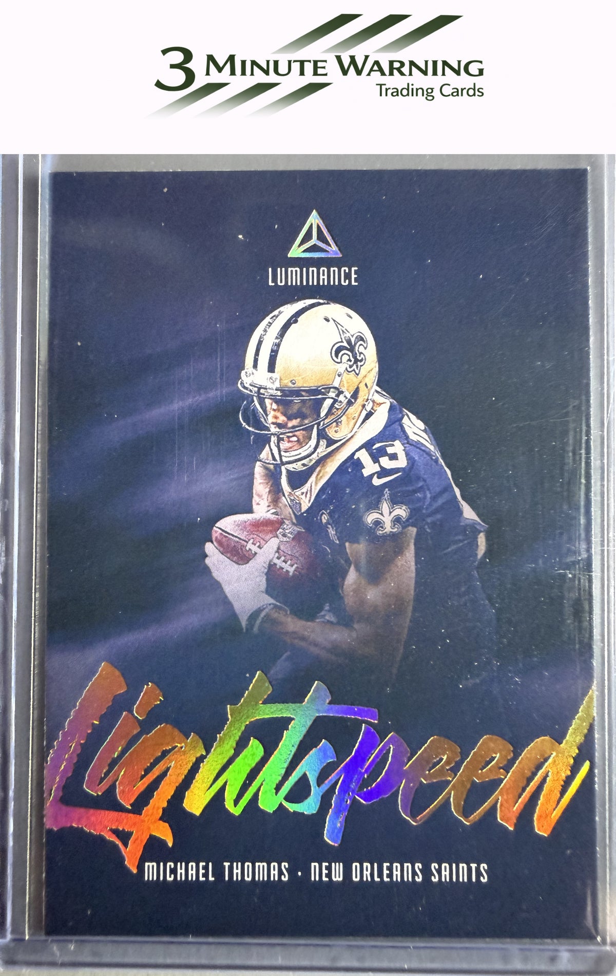 2019 Panini Luminance #LS14 Michael Thomas Lightspeed