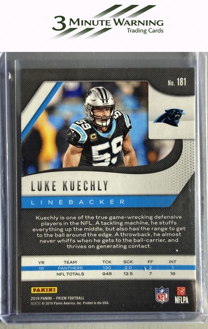 2019 Panini Prizm #181 Luke Kuechly Prizm