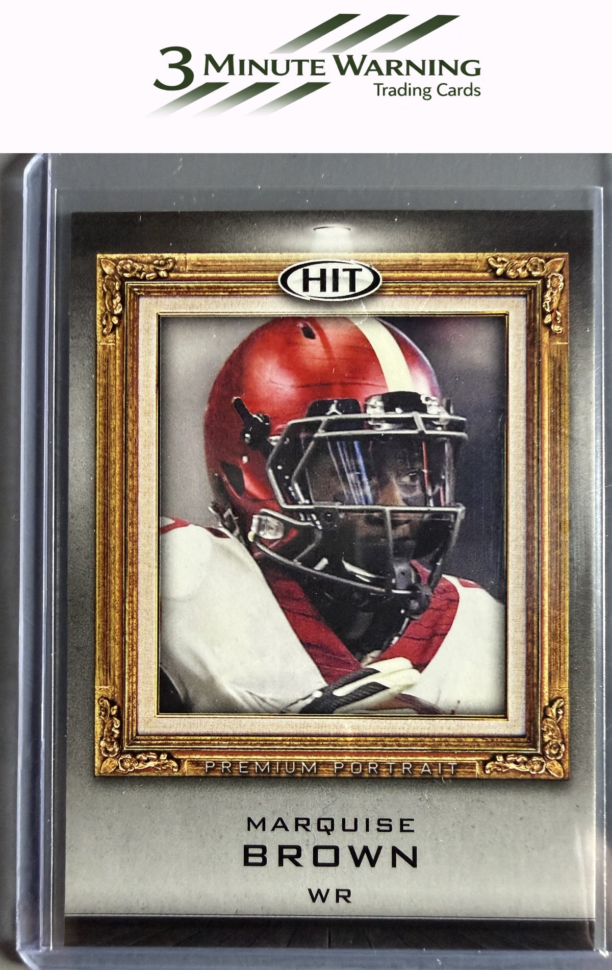 2019 SAGE HIT #PP-07 Marquise Brown Premium Portrait