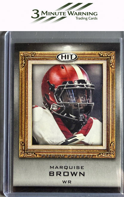 2019 SAGE HIT #PP-07 Marquise Brown Premium Portrait