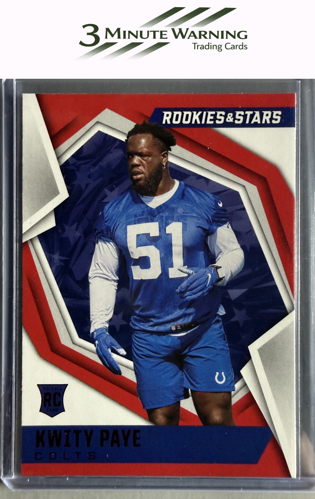 2021 Panini Rookies & Stars #150 Kwity Paye Red