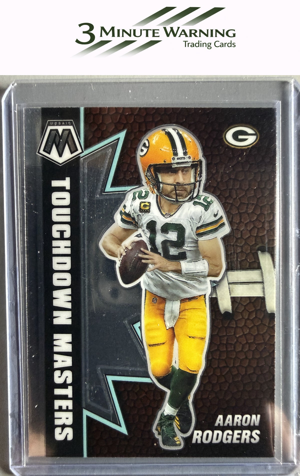 2021 Panini Mosaic #TM-11 Aaron Rodgers Touchdown Masters