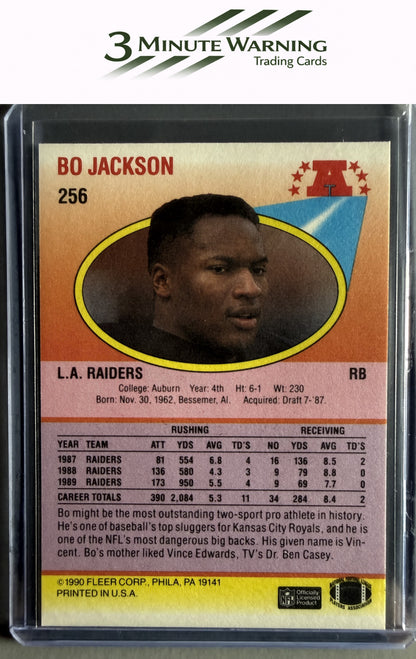 1990 Fleer #256 Bo Jackson