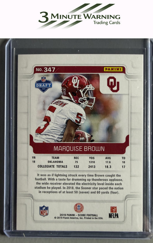 2019 Score #347 Marquise Brown
