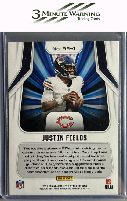 2021 Panini Rookies & Stars #RR-4 Justin Fields Rookie Rush