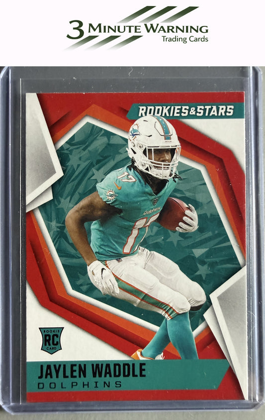 2021 Panini Rookies & Stars #108 Jaylen Waddle Red