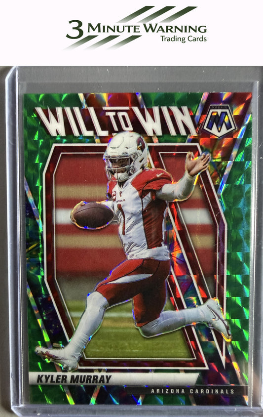 2021 Panini Mosaic #WW-3 Kyler Murray Will to Win Mosaic Green