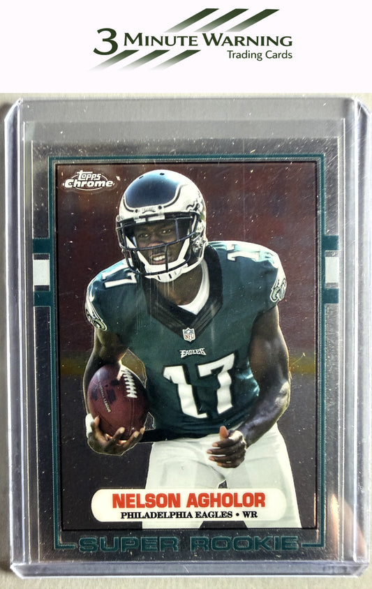 2015 Topps Chrome #89-NA Nelson Agholor 1989 Topps Super Rookies