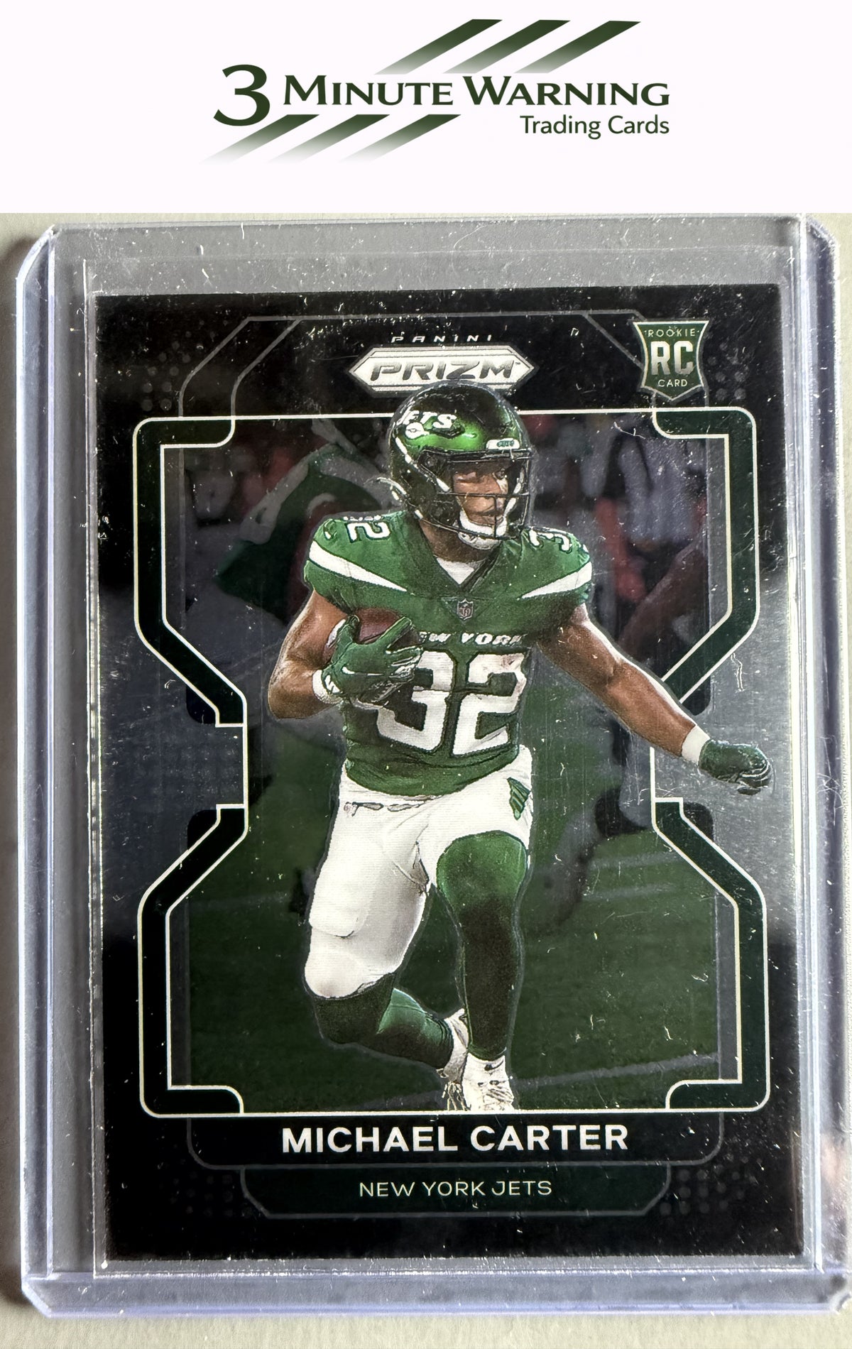 2021 Panini Chronicles #PB-20 Michael Carter Prizm Black