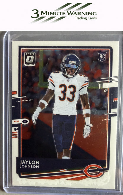 2020 Donruss Optic #123 Jaylon Johnson