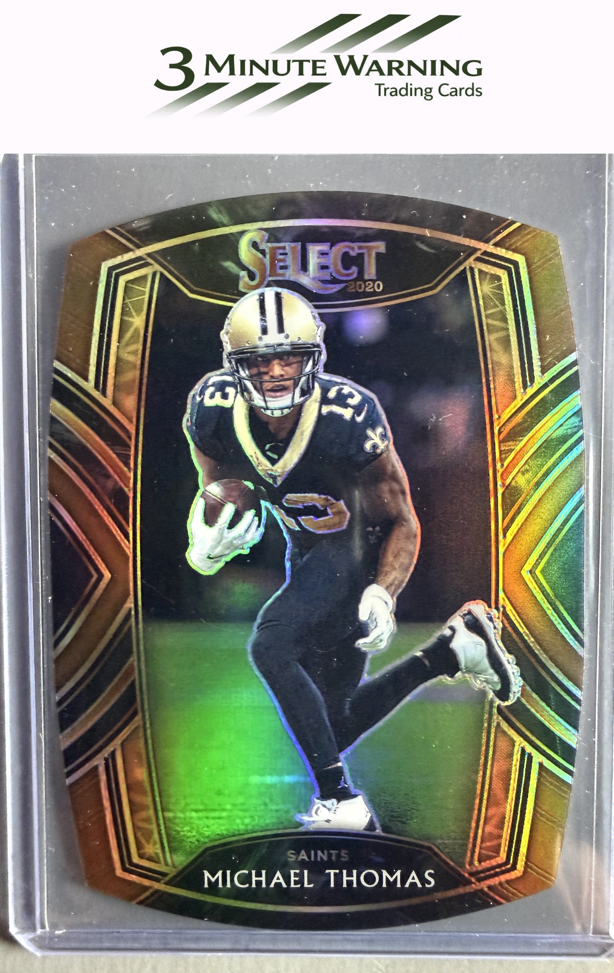 2020 Panini Select #237 Michael Thomas Copper Prizm Die Cut #/355