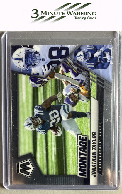 2021 Panini Mosaic #MON-14 Jonathan Taylor Montage