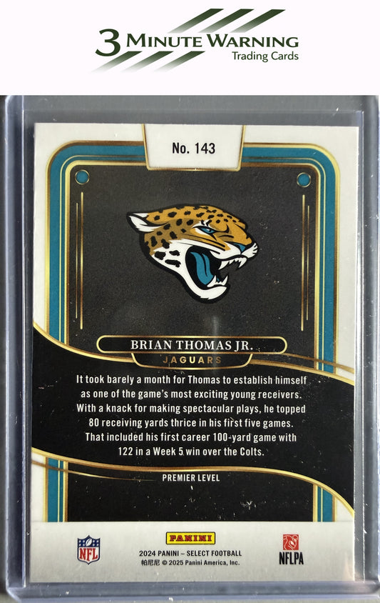 2024 Panini Select #143 Brian Thomas Jr.