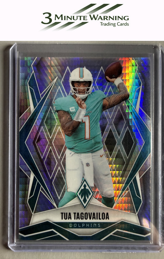 2025 Panini Phoenix #102 Tua Tagovailoa Silver Pyramids Prizm