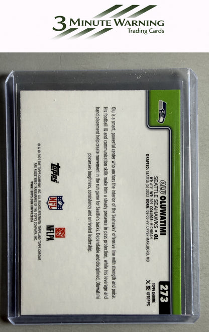 2025 Topps Chrome #273 Olu Oluwatimi