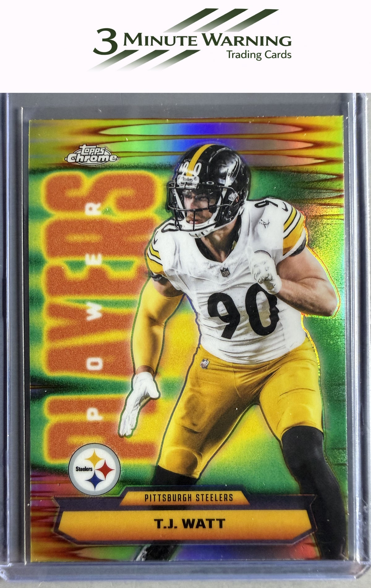 2025 Topps Chrome #PP-39 T.J. Watt Power Players