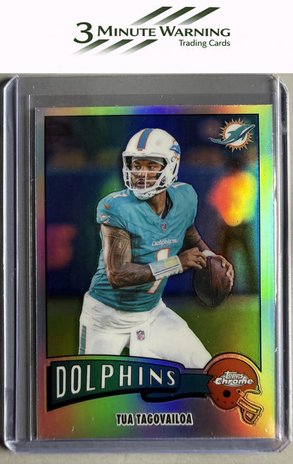 2025 Topps Chrome #1975-21 Tua Tagovailoa 1975 Topps