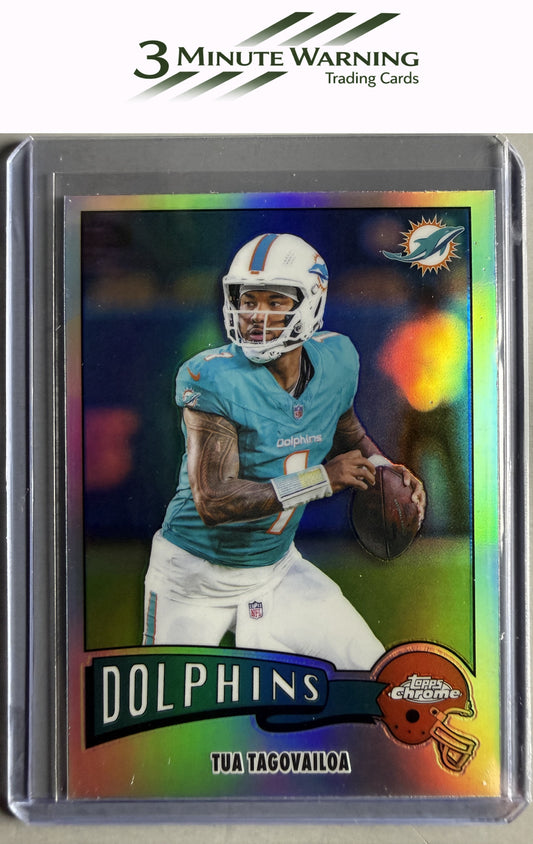 2025 Topps Chrome #1975-21 Tua Tagovailoa 1975 Topps