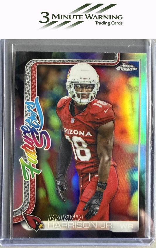 2025 Topps Chrome #FS-5 Marvin Harrison Jr. Future Stars Refractor