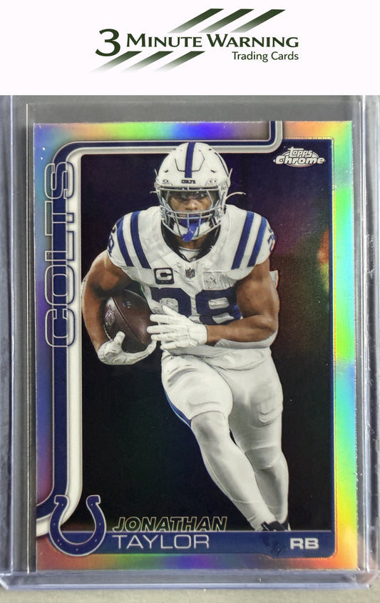 2025 Topps Chrome #130 Jonathan Taylor Refractor