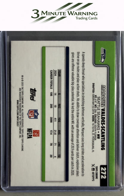 2025 Topps Chrome #272 Marquez Valdes-Scantling