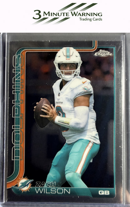 2025 Topps Chrome #189 Zach Wilson