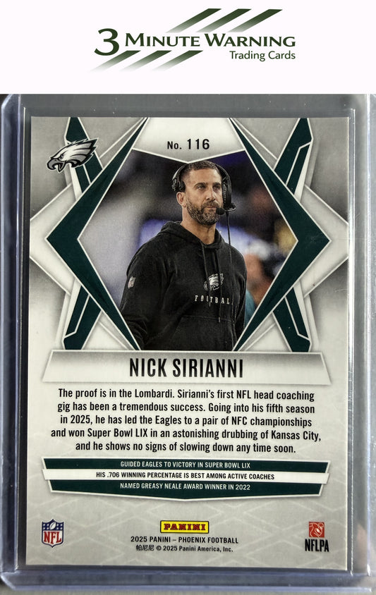 2025 Panini Phoenix #116 Nick Sirianni