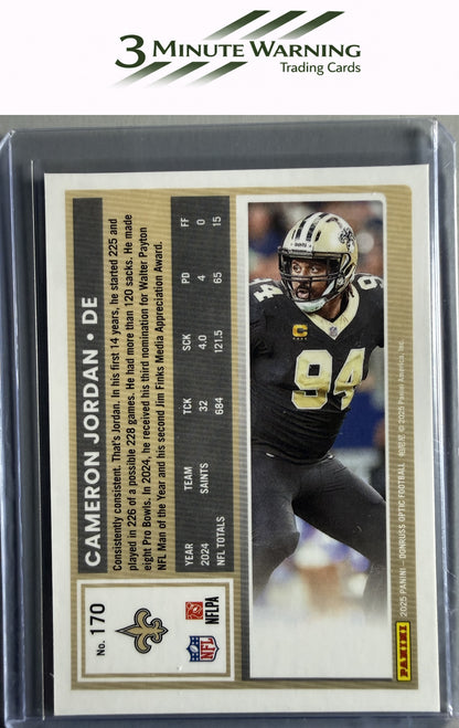 2025 Donruss Optic #170 Cameron Jordan