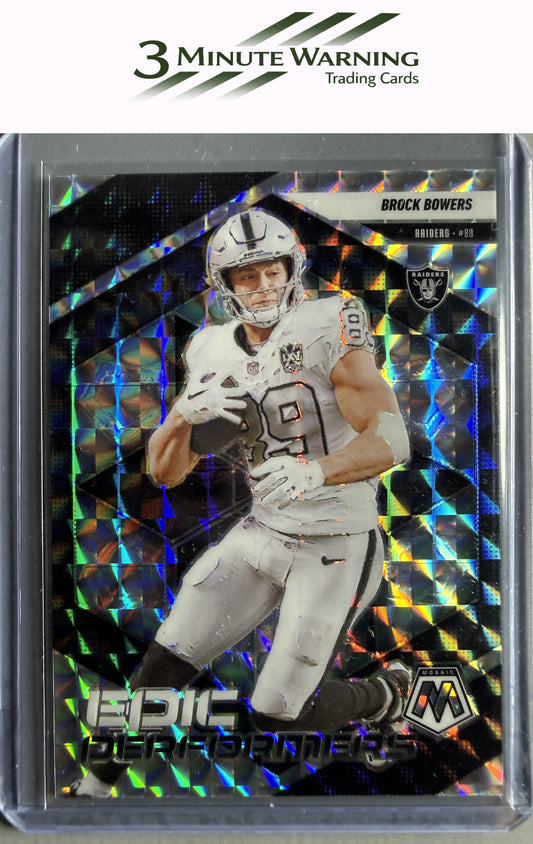2025 Panini Mosaic #4 Brock Bowers Epic Performers Mosaic
