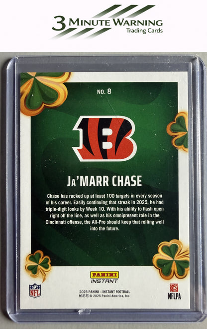 2025 Panini Instant Lucky Clover #8 Ja'Marr Chase