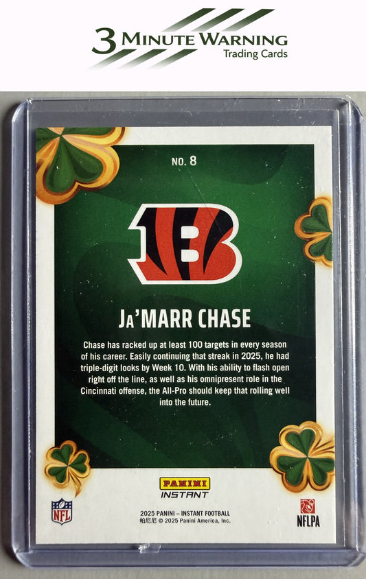 2025 Panini Instant Lucky Clover #8 Ja'Marr Chase