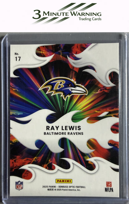2025 Donruss Optic #17 Ray Lewis Light It Up