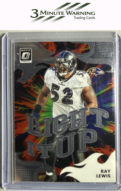 2025 Donruss Optic #17 Ray Lewis Light It Up