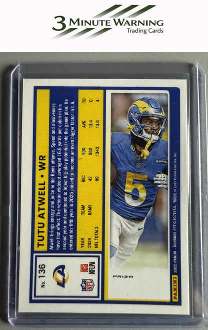 2025 Donruss Optic #136 Tutu Atwell Stars