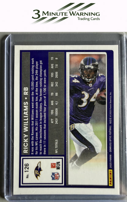 2025 Donruss Optic #126 Ricky Williams