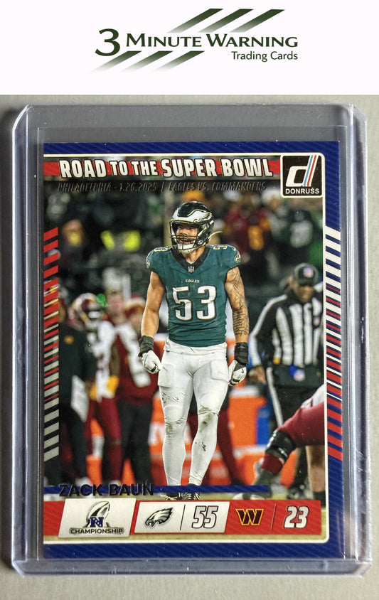 2025 Donruss #CIH-ZBN Zack Baun Champ is Here