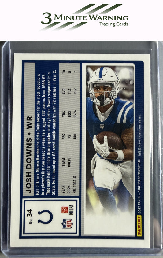 2025 Donruss Optic #34 Josh Downs