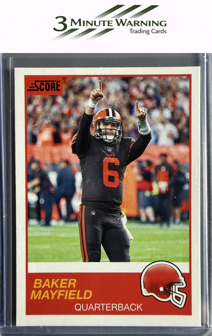 2019 Score #102 Baker Mayfield
