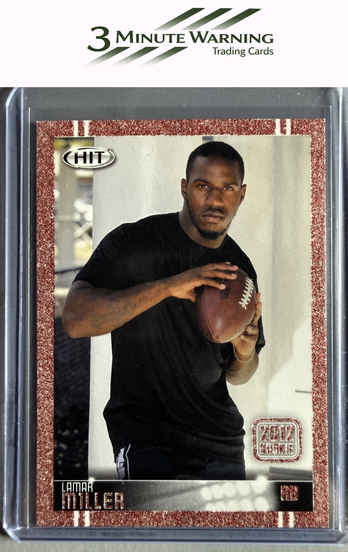 2012 SAGE HIT #59 Lamar Miller Red Glitter