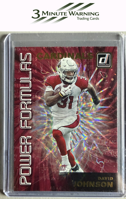 2019 Donruss #PF-9 David Johnson Power Formulas