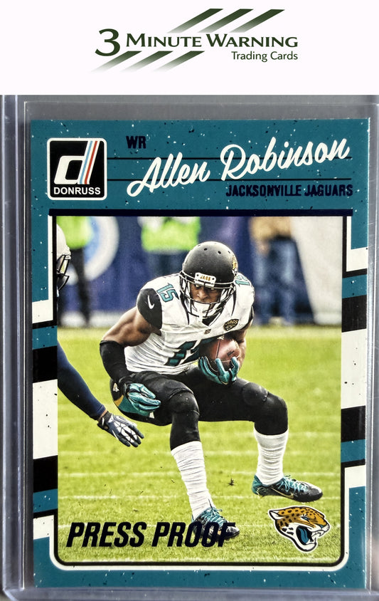 2016 Donruss #136 Allen Robinson Press Proofs Blue