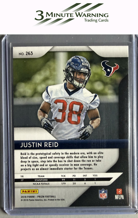2018 Panini Prizm #263 Justin Reid