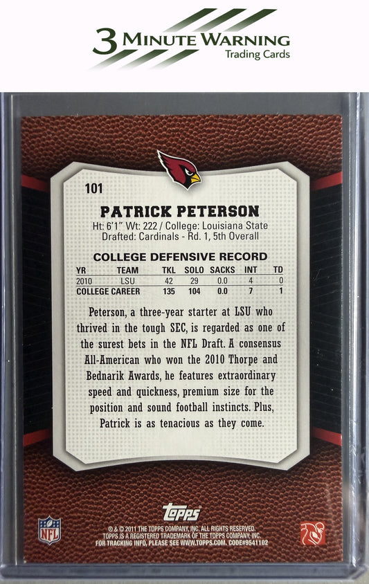 2011 Topps Rising Rookies #101 Patrick Peterson