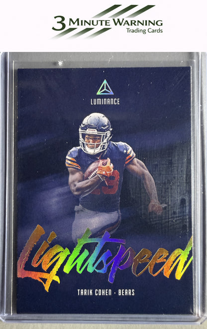 2019 Panini Luminance #LS3 Tarik Cohen Lightspeed